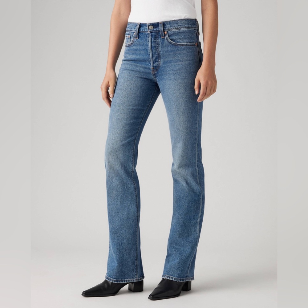 Levi's Blue Flare Women's Jeans